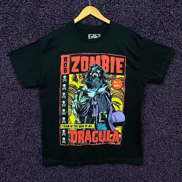 Rob Zombie Dragula Comic Book Cover Tshirt size large - Picture 1 of 4